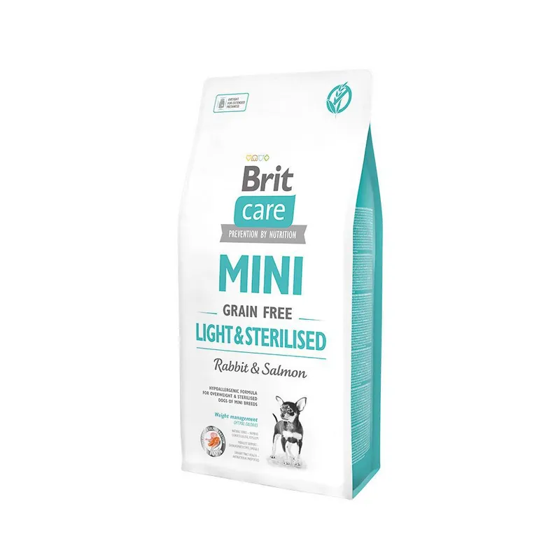 Brit Care Mini Grain Free Light & Sterilised - Extra bra pris