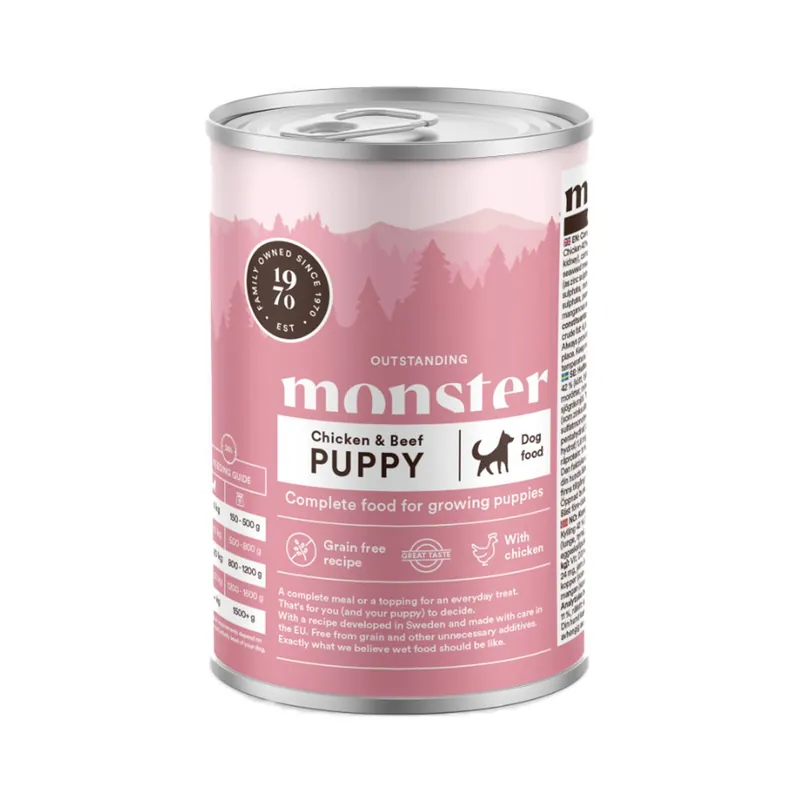 Monster Puppy Chicken 400 g | Köp idag
