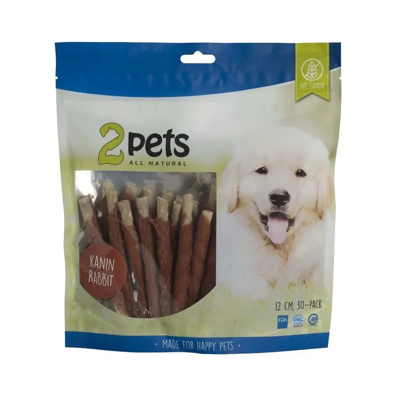 2pets Munchy Tuggpinnar med Kanin 12 cm 30 st | Dagens deal
