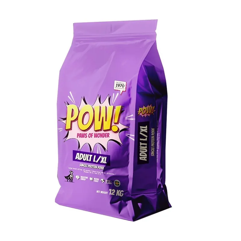 Kundfavorit | POW! Dog Adult Large/X-Large Pork