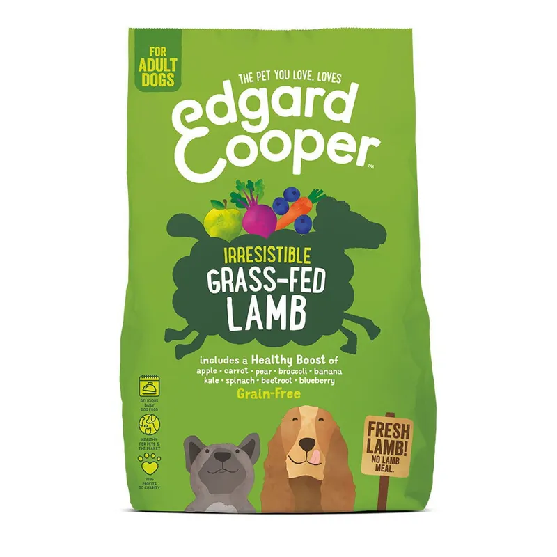 Extra bra pris | Edgard & Cooper Dog Grain Free Lamm