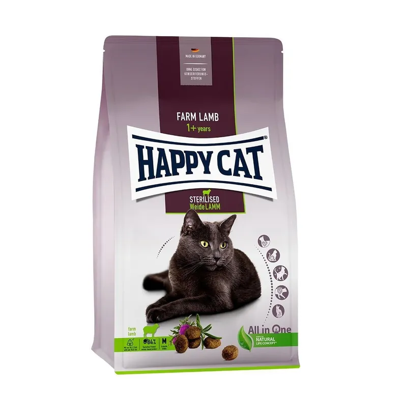 Extra bra pris - Happy Cat Sterilised Lamb
