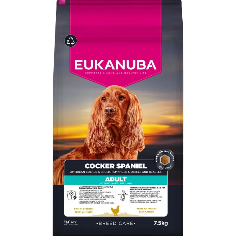 Eukanuba Dog Breed Specific Cocker Spaniel - Missa inte erbjudandet