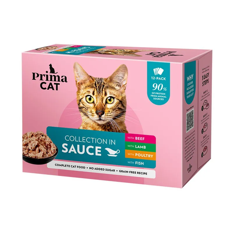 Rekommenderas | PrimaCat Classic Multipack in Gravy 12x85 g
