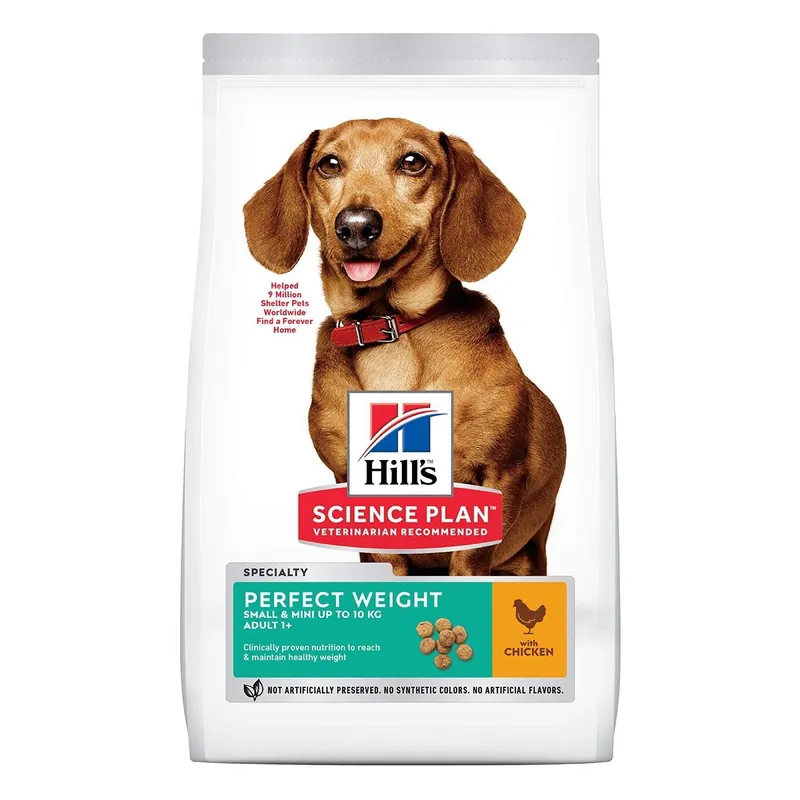 Beställ idag | Hills Science Plan Dog Adult Perfect Weight Small & Mini Chicken
