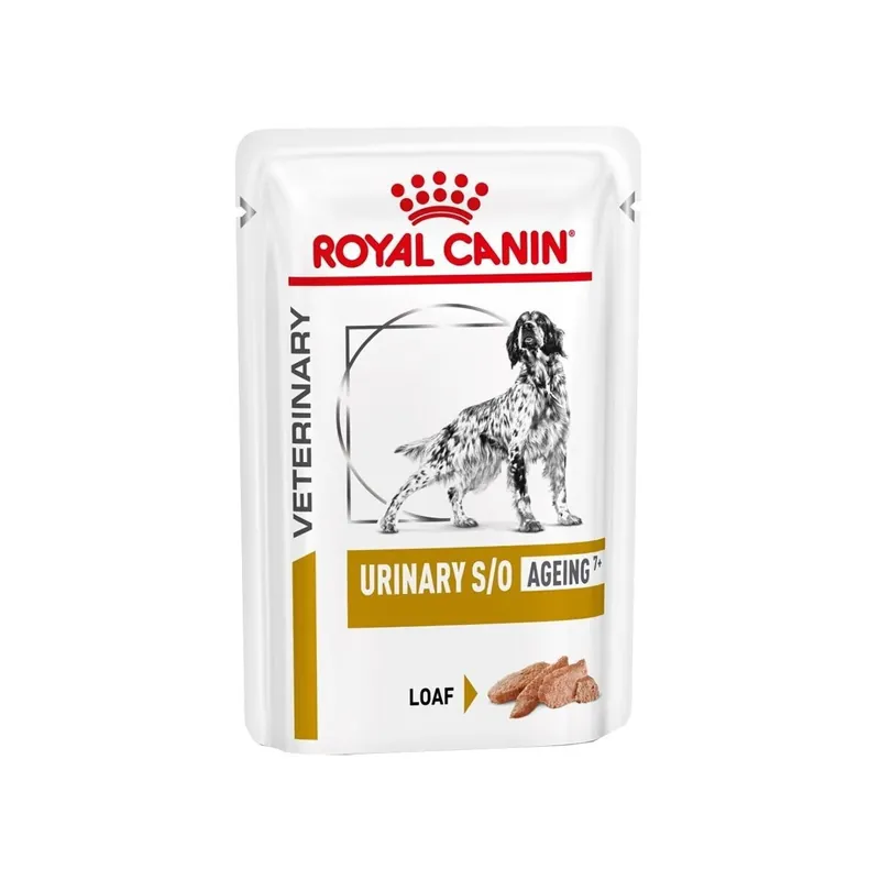 Kanonpris | Royal Canin Veterinary Diets Dog Urinary S/O Ageing +7 12x100 g