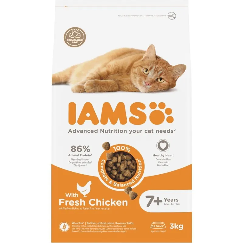 Expressleverans - Iams for Vitality Cat Senior Chicken