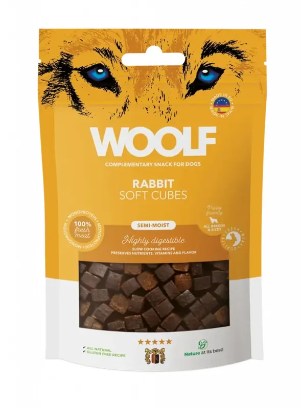 Erbjudande - Soft Cubes Kanin Hundgodis - 100 g