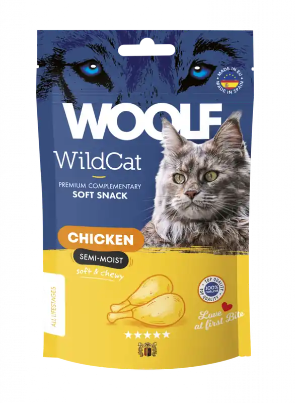 Tryggt köp - Soft Snack Kyckling Kattgodis - 50 g