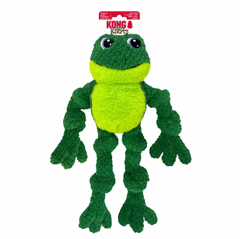 KONG Knots Frog XL Hundleksak - Leksak - Finns tillgänglig