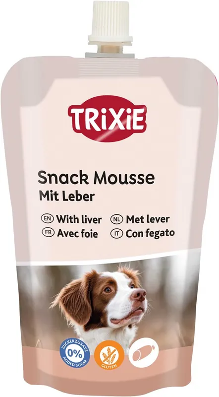 Snack Mousse Lever i tub för hund - 200 g - Endast denna vecka