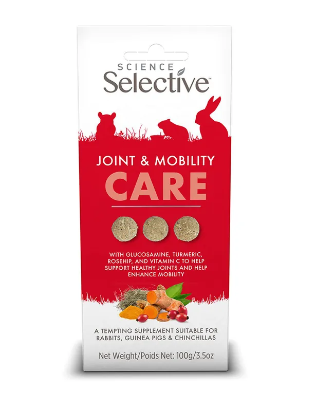 Joint & Mobility Care fodertillskott till smådjur - 100 g | Direkt från fabriken
