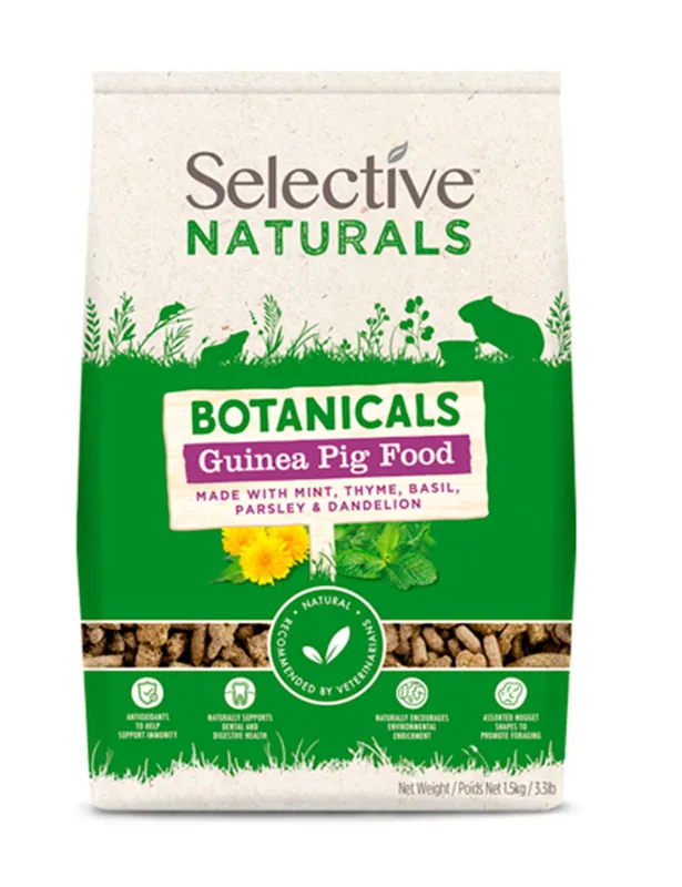 Botanicals Marsvinsfoder - 1,5 kg | Topprodukt