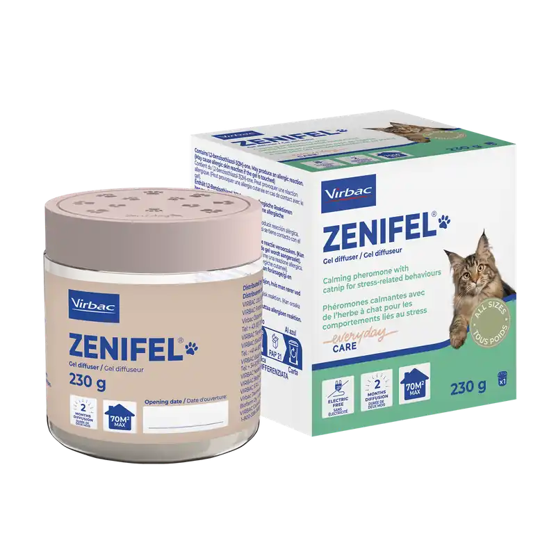 Zenifel Diffusionsgel till Katt - 230 g | Bästa pris