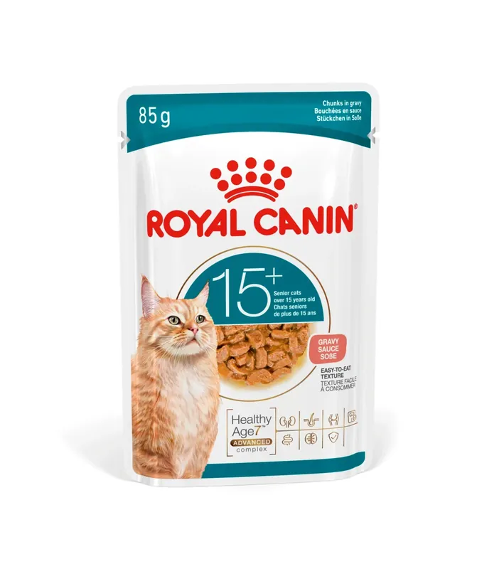 Enkel retur - Ageing 15+ Våtfoder för katt - 12 x 85 g