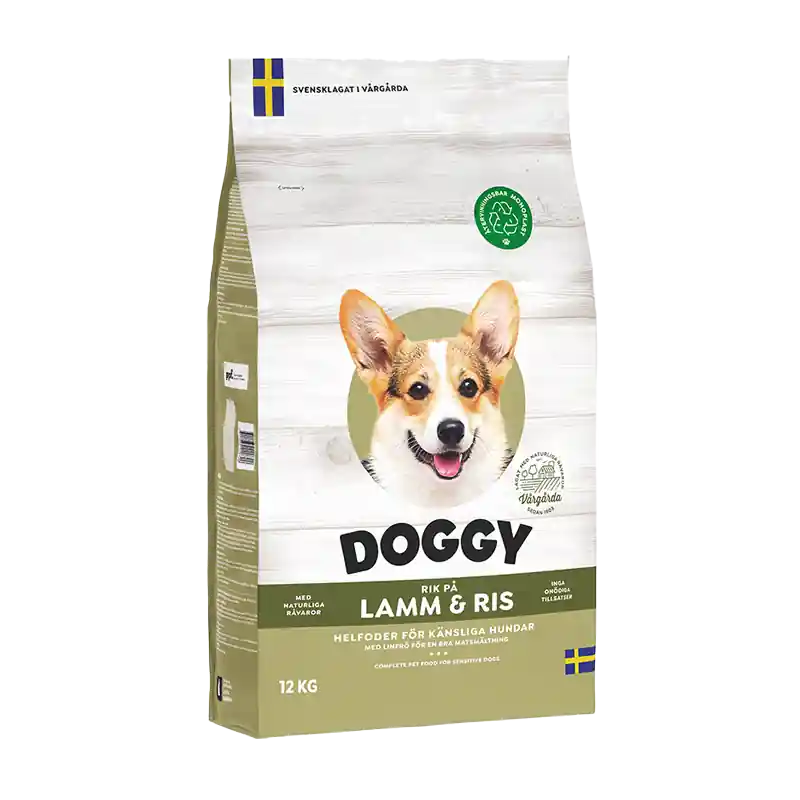 Lamm & Ris Torrfoder för hund - 12 kg | Bästsäljare