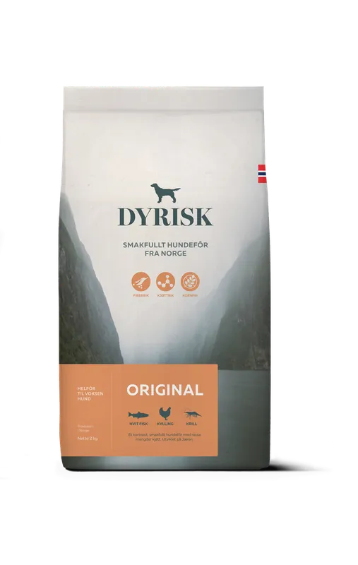 Efterfrågad - Hundfoder till vuxna hundar - 2 kg