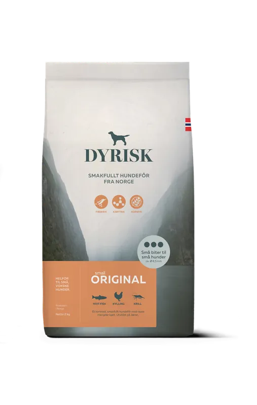 Hundfoder Small till vuxna, mindre hundar - 2 kg - Extra rabatt