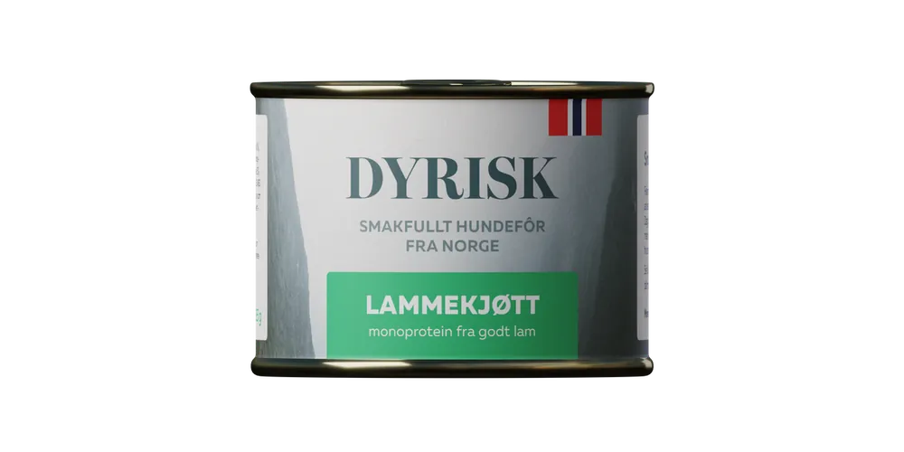 Våtfoder Lamm till Hundar - 12 x 185 g - Finns i lager