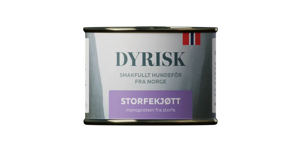 Direkt från fabriken - Våtfoder Nöt till Hundar - 12 x 185 g