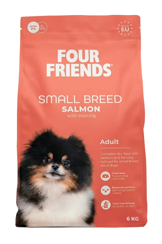 Beställ online | Small Breed Salmon Torrfoder till Hund - 6 kg