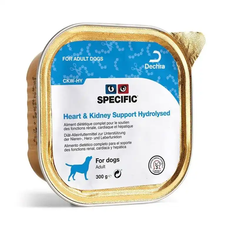 Heart & Kidney Support Hydrolysed CKW-HY Våtfoder till hund - 6 x 300 g - Klar att skickas