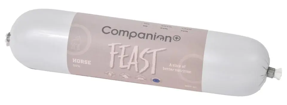 Feast Korv med Häst Hundfoder - 350 g | Passa på