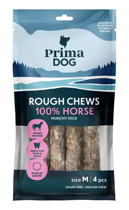Rough Chews Mald Tuggpinne Häst för Hund - 4-pack Medium - Sänkt pris