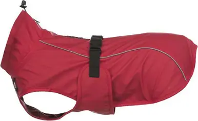 Begränsat lager - Vimy Regntäcke Hund - Röd / 62 cm