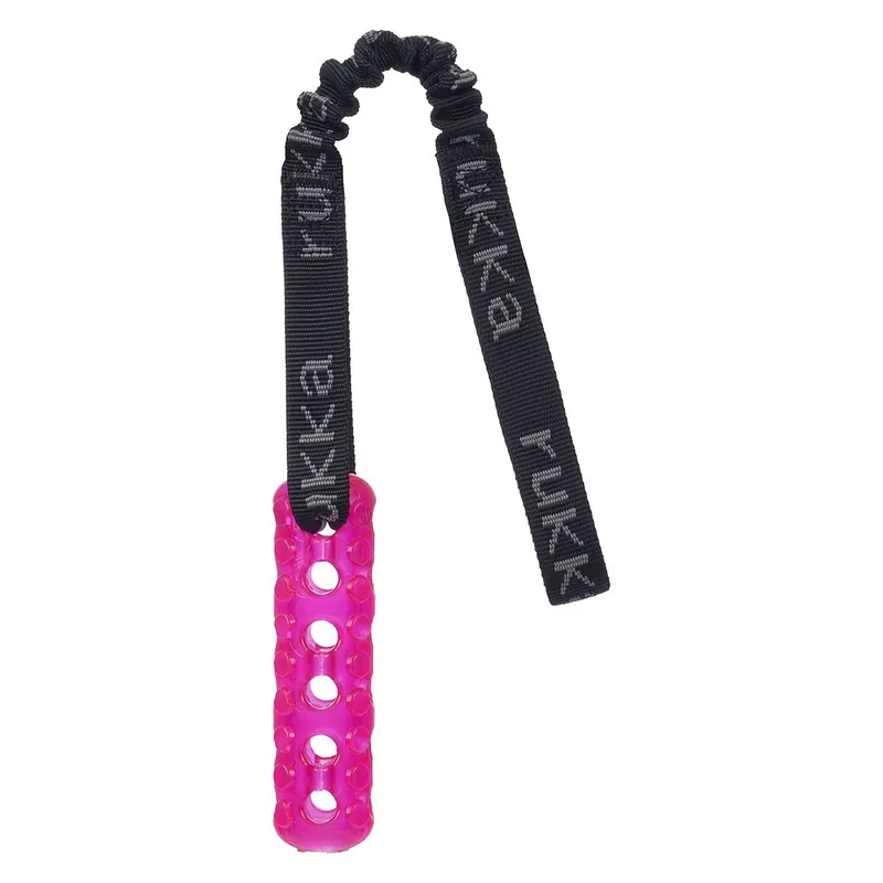 Kundernas favorit - Rukka Gel Dummy Hundleksak Rosa S