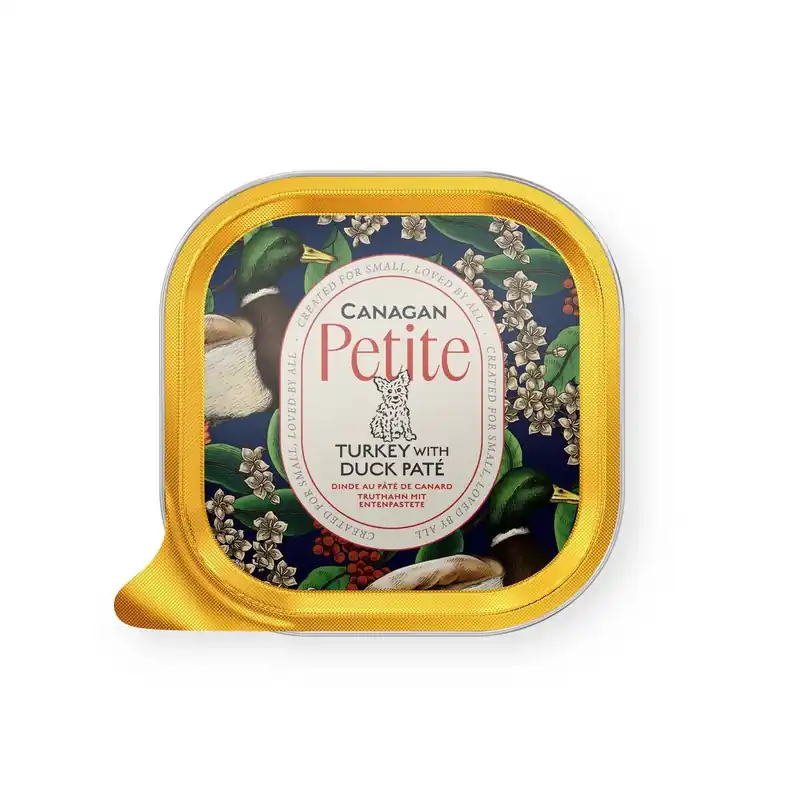 Canagan Petite Turkey with Duck Pate Våtfoder till Hund 100 g - Populär