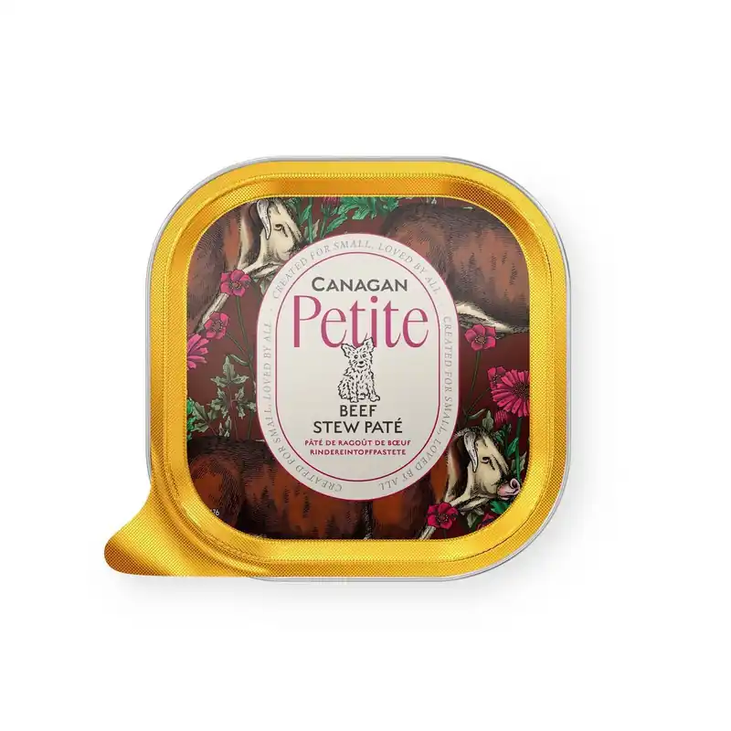Specialerbjudande - Canagan Petite Beef Stew Pate Våtfoder till Hund 100 g