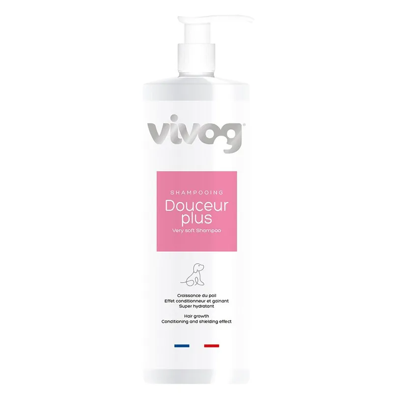 Vivog Softness Plus Hundschampo 1 liter - Enkel beställning