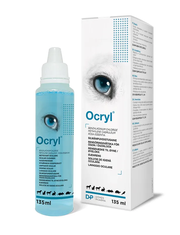 Finns nu | Ocryl Solution Ögonrengöring för Husdjur - 135 ml