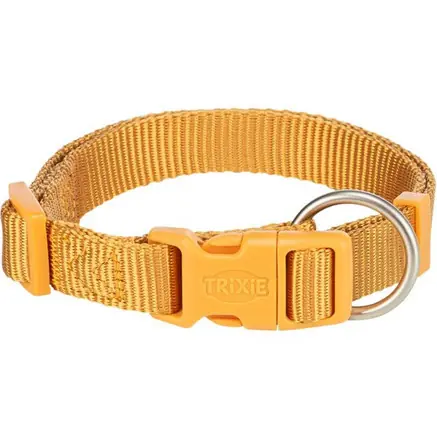 Premium halsband för Hund Aqua/Rost/Curry - L-XL / Curry - Endast ett fåtal kvar