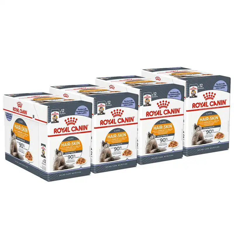 Prissänkt - Royal Canin Hair & Skin Care Gravy 85g, 48-pack