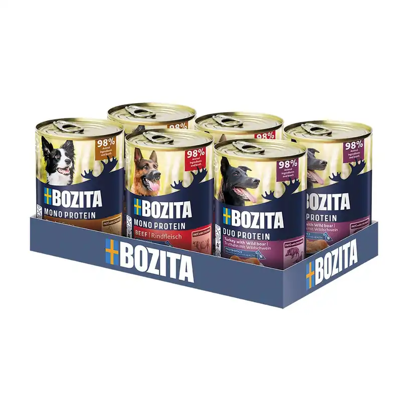 Bozita Paté Våtfoder till Hund 6x800 g | Premium
