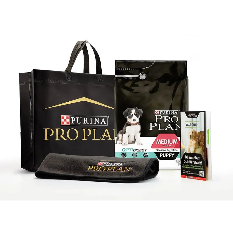 Purina Valppaket med OptiDigest® Puppy Medium Sensitive Digestion Lamb | Professionell kvalitet