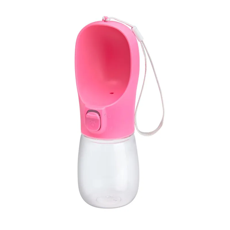 Premiumkvalitet | Little&Bigger Voyage Vattenflaska med Skål Rosa 300 ml