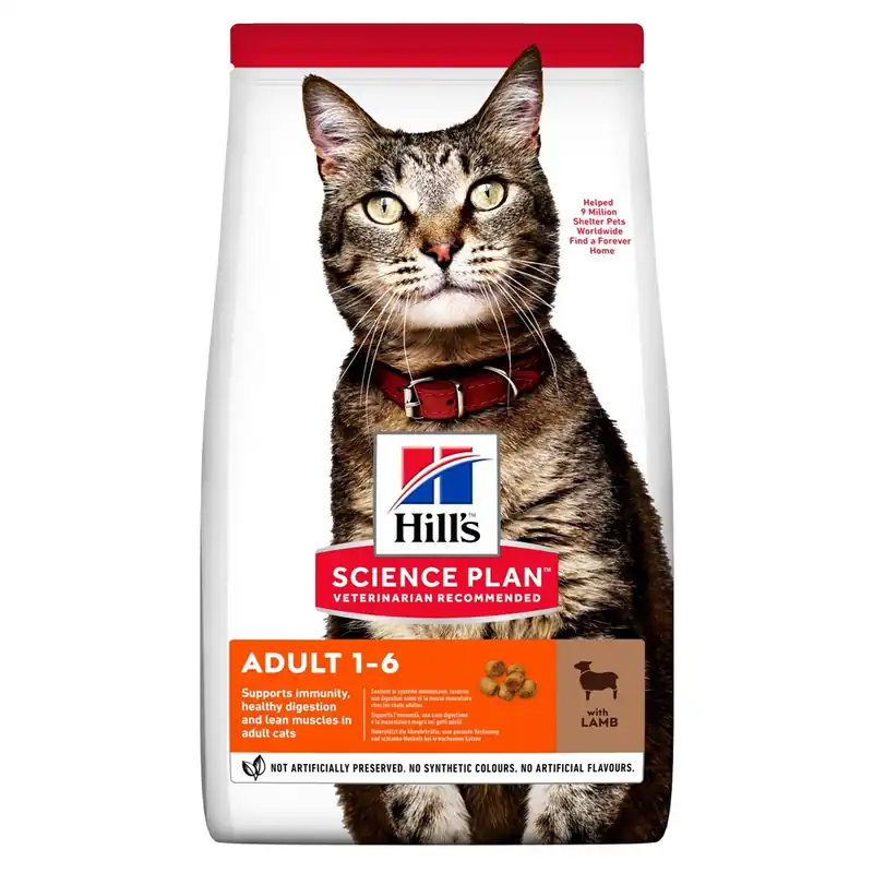 Outlet | Hills Science Plan Feline Adult Lamb 7 kg