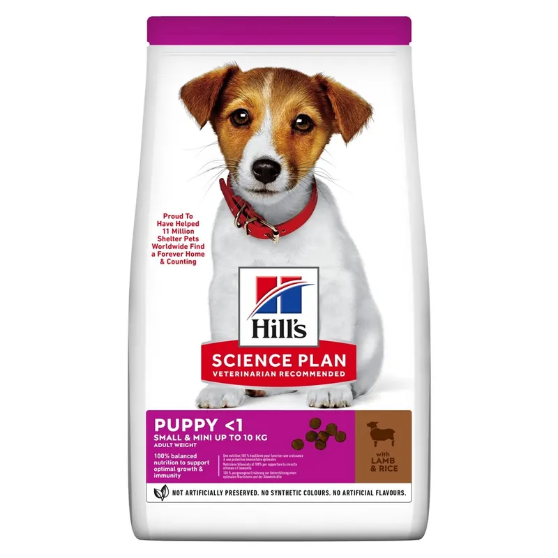 Specialerbjudande - Hills Science Plan Puppy Small & Mini Lamb & Rice 3 kg