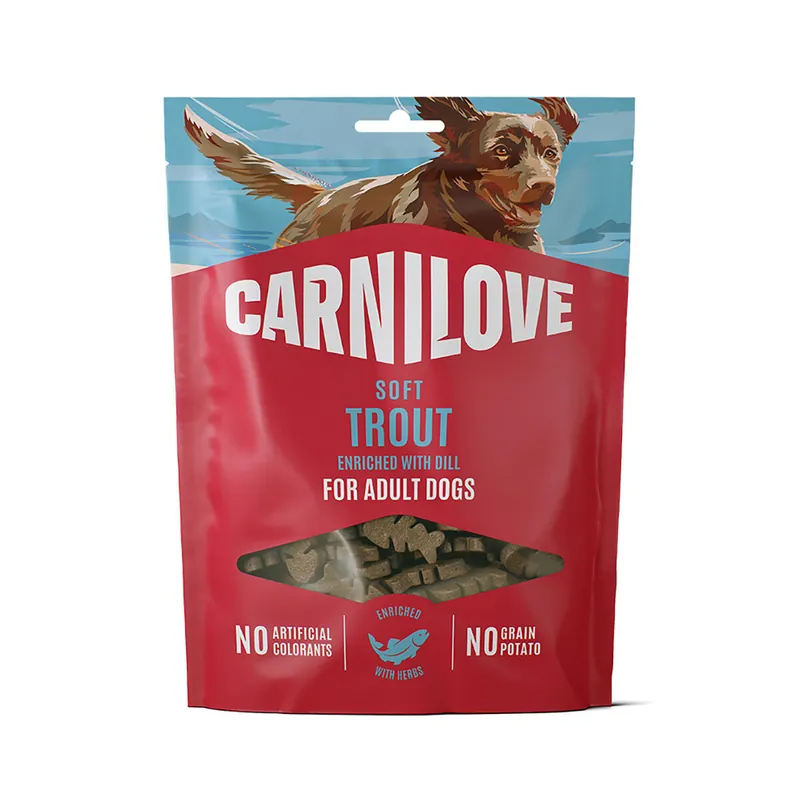 Carnilove Dog Soft Snack Trout with Dill Hundgodis 200 g | Favorit hos kunderna