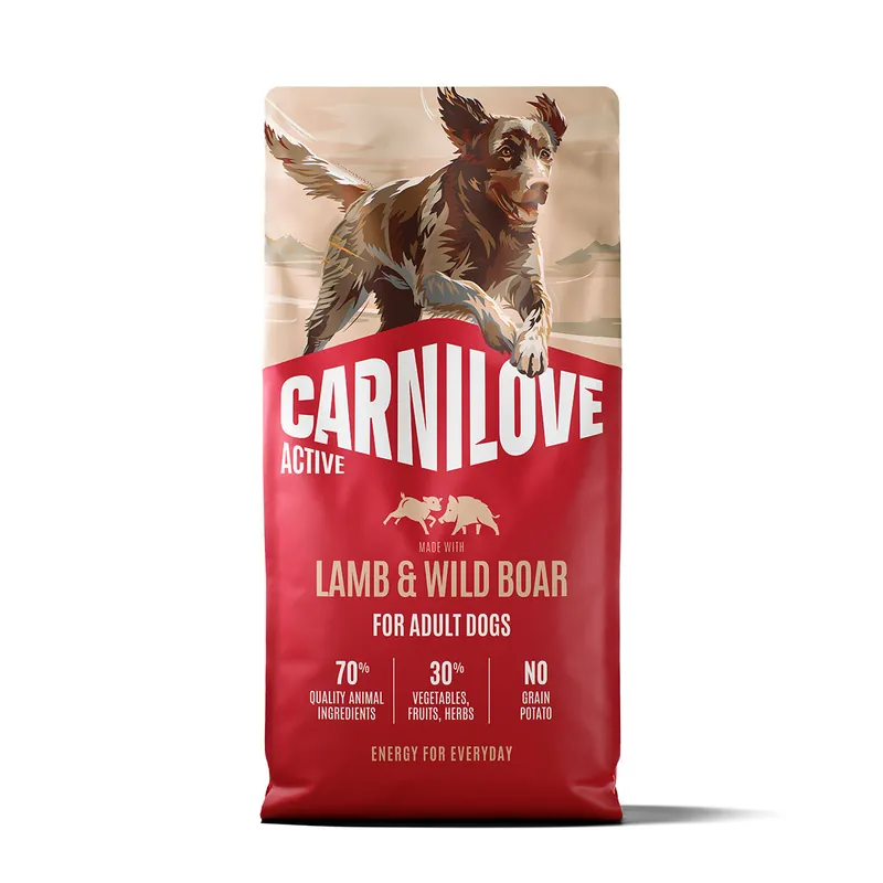Carnilove Dog Adult Active Lamb & Wild Boar Torrfoder till Hund | Kanonerbjudande
