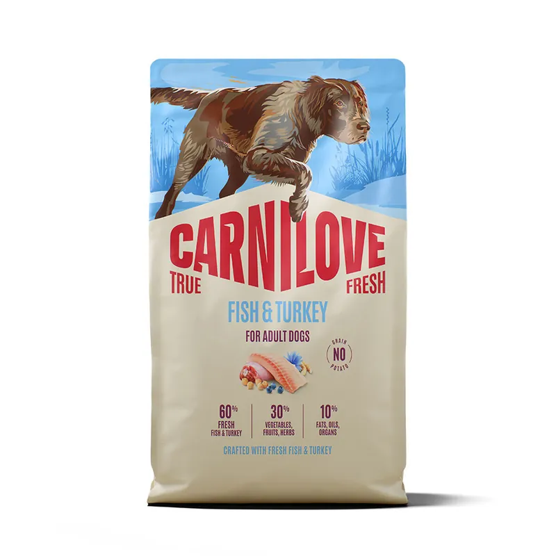 Superpris | Carnilove True Fresh Dog Adult Fish & Turkey Torrfoder till Hund