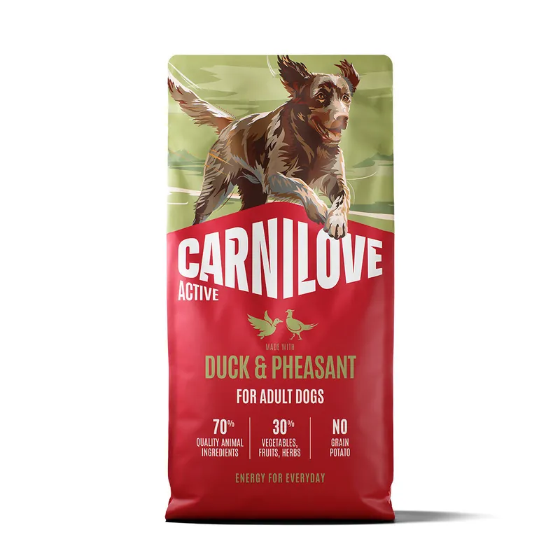 Carnilove Dog Adult Active Duck & Pheasant Torrfoder till Hund - Nedsatt pris