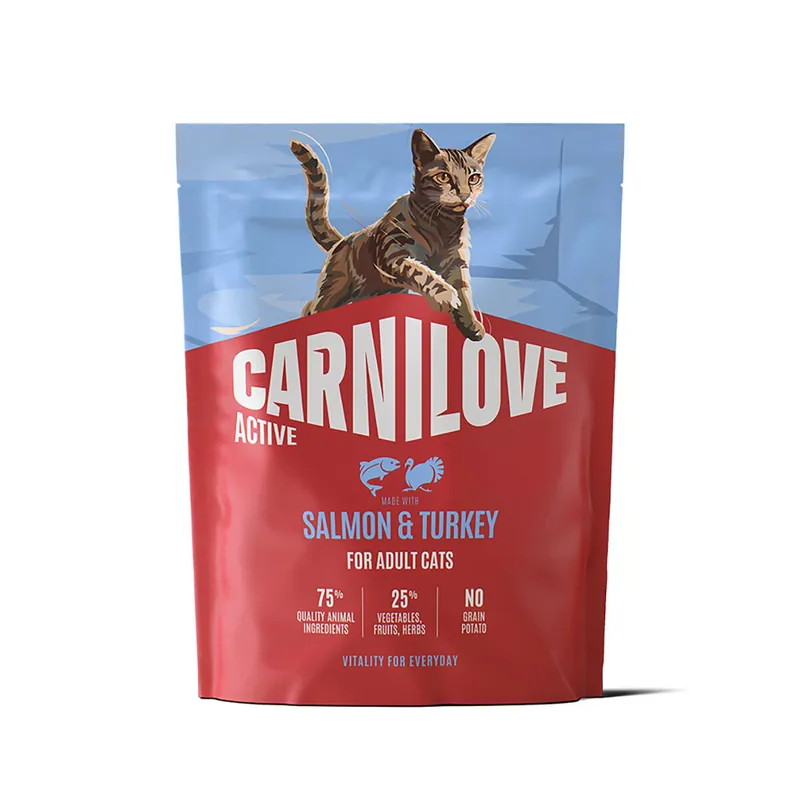 Mycket uppskattad | Carnilove Cat Adult Active Salmon & Turkey Torrfoder till Katt