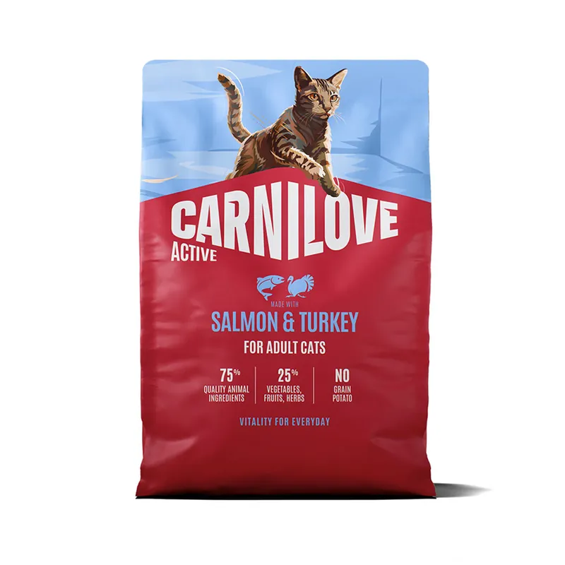 Tillverkarpris | Carnilove Cat Adult Active Salmon & Turkey Torrfoder till Katt