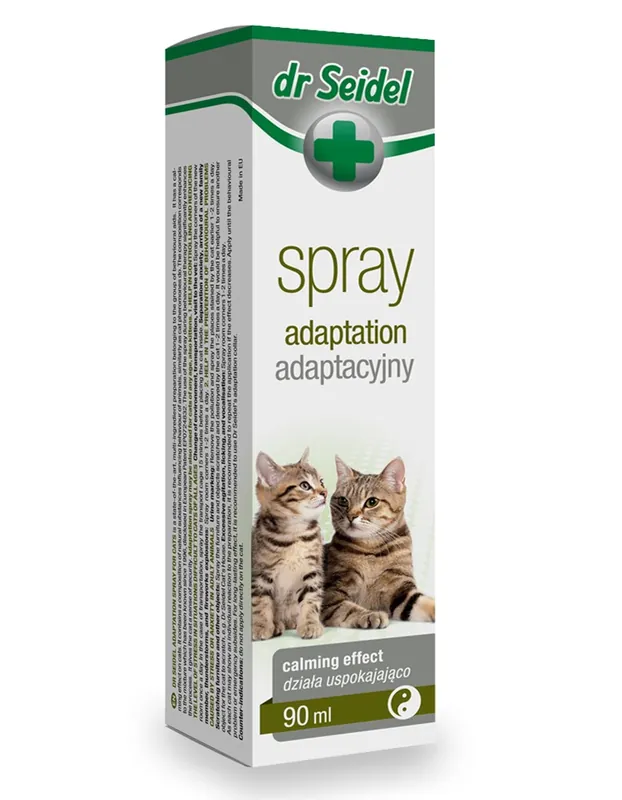 Adaptation Dr Seidel Travel Spray för katter 90 ml - Försäljningssuccé
