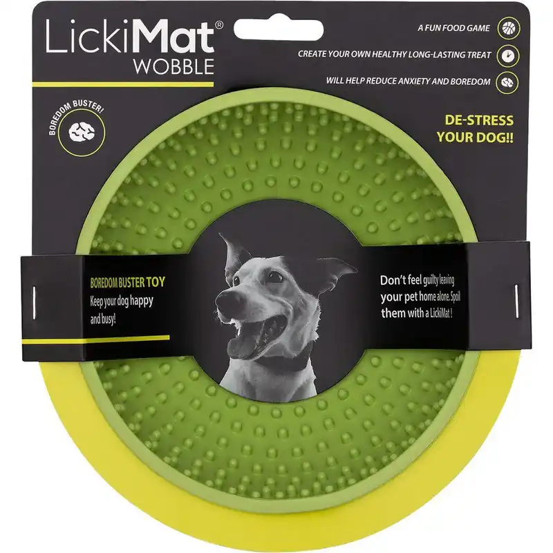 Lickimat Dog Wobble 17x17 cm Grön | Fyndpris