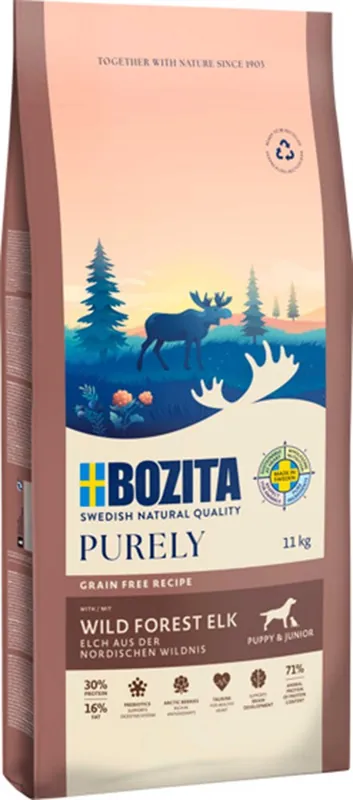 Sista chansen - Bozita Purely Puppy & Junior 11 kg